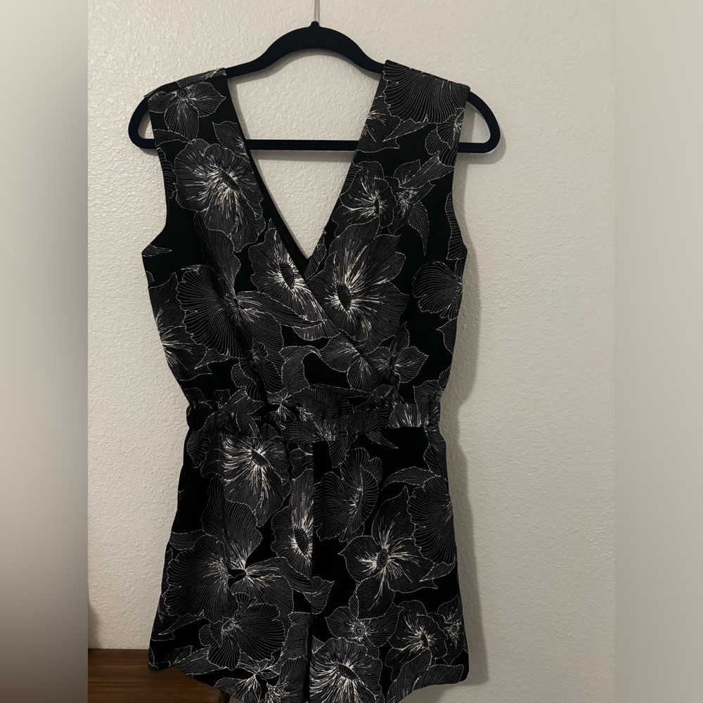 LOFT Outlet Floral Romper Shorts